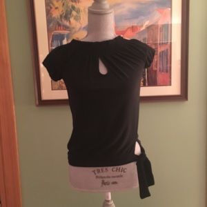 White House black market xxs black top